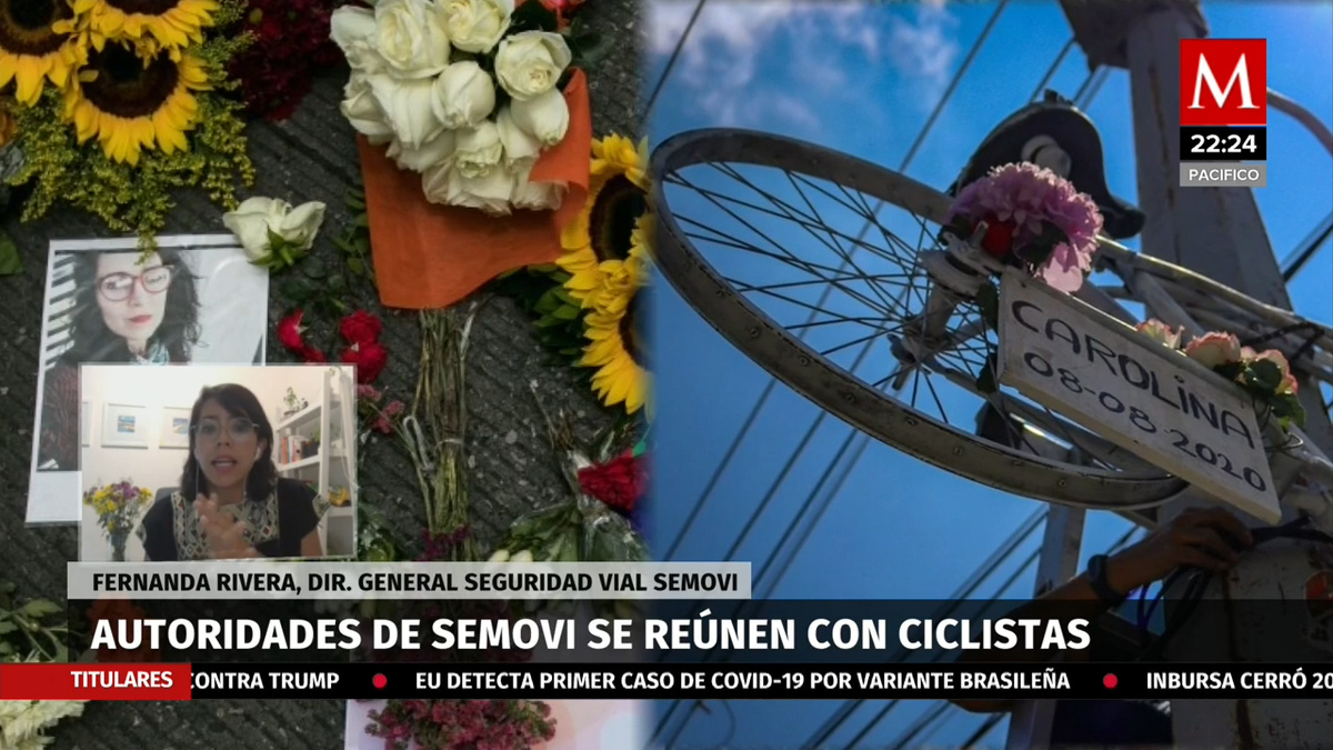 Entrevista, Fernanda Rivera. Seguridad Vial Semovi. Reunión de Lajous con ciclistas capitalinos