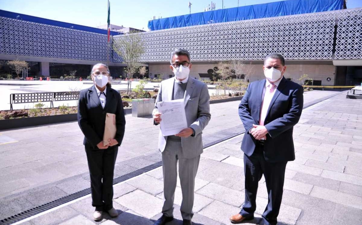 FGJ CdMx entrega solicitud a la Cámara de Diputados para desafuero de Mauricio Toledo