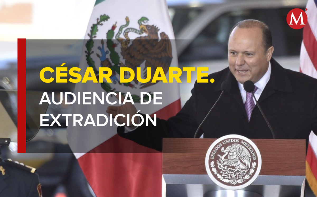 El ex gobernador César Duarte enfrenta la audiencia de manera virtual, desde la prisión donde se encuentra. (Especial)
