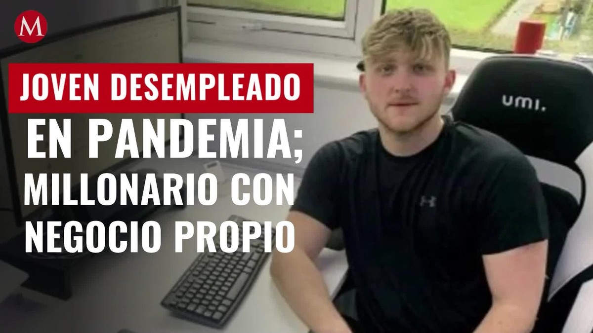 ¿Cómo lo hizo? Joven pierde empleo en pandemia; se vuelve millonario con negocio propio