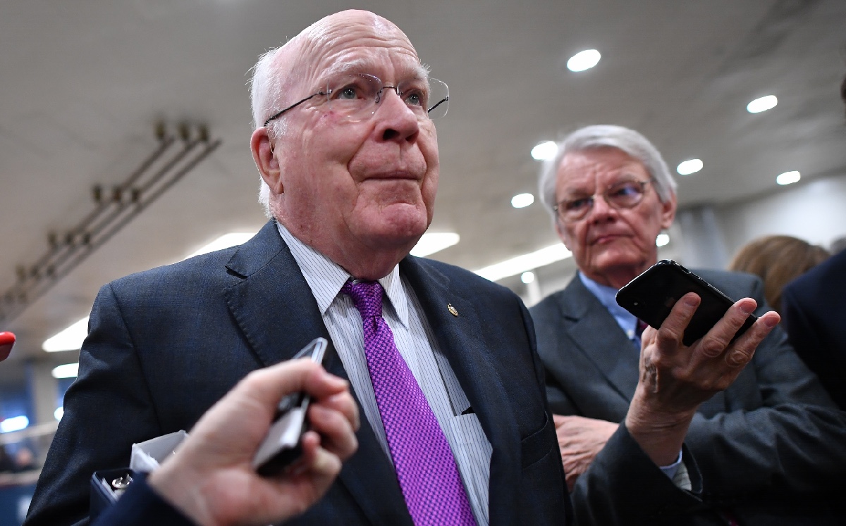 Patrick Leahy, senador demócrata de 80 años. (AFP)