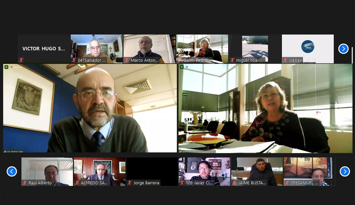 La reunión se llevó a cabo de forma virtual por la pandemia | Especial