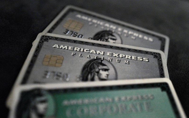 Tarjetas de crédito de American Express. (Reuters)