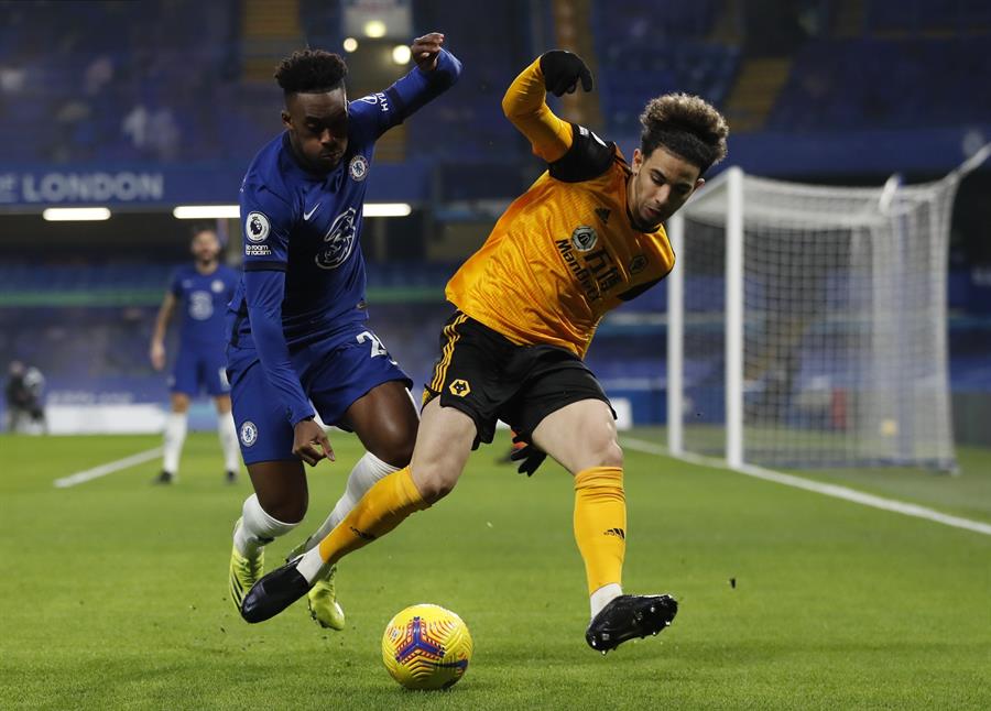 Chelsea empató con los Wolves (EFE)