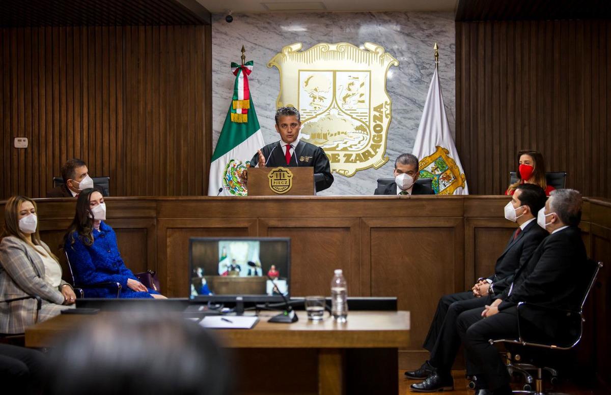 Destacó la instauración del Modelo Coahuila que se basa en los ejes de una administración eficiente y transparente de los recursos. (Especial)