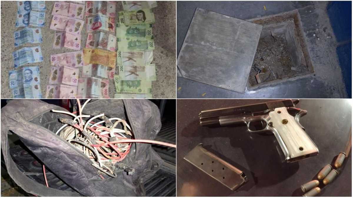 Detienen a 3 por robo a escuela y portación de arma en León