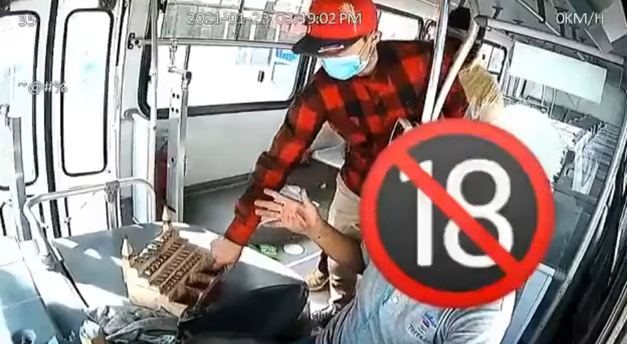 El video fue difundido por redes sociales. (Cortesía)