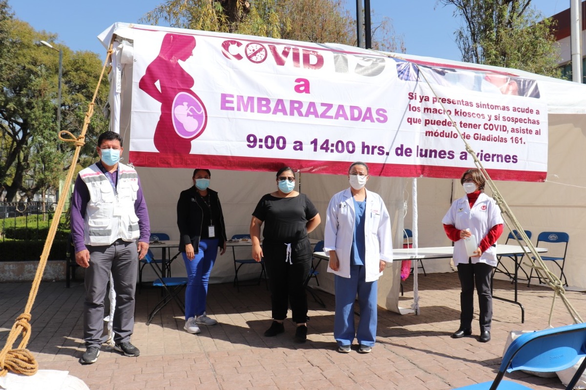 Las mujeres deberán acudir con cubrebocas y careta.