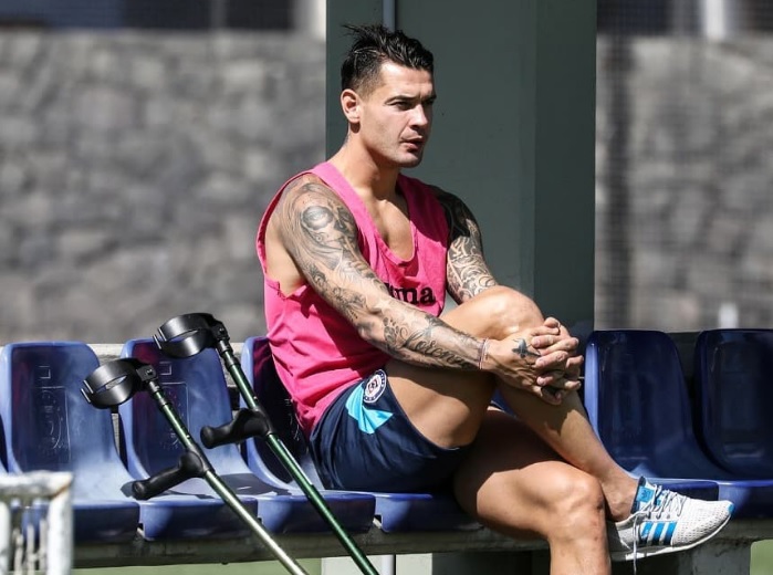 Milton Caraglio en Cruz Azul (Instagram)