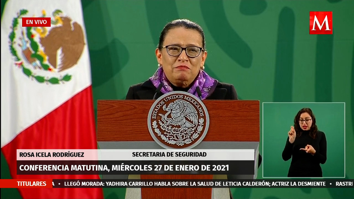 Olga Sánchez Cordero y Rosa Icela Rodríguez van por segunda prueba PCR de covid-19