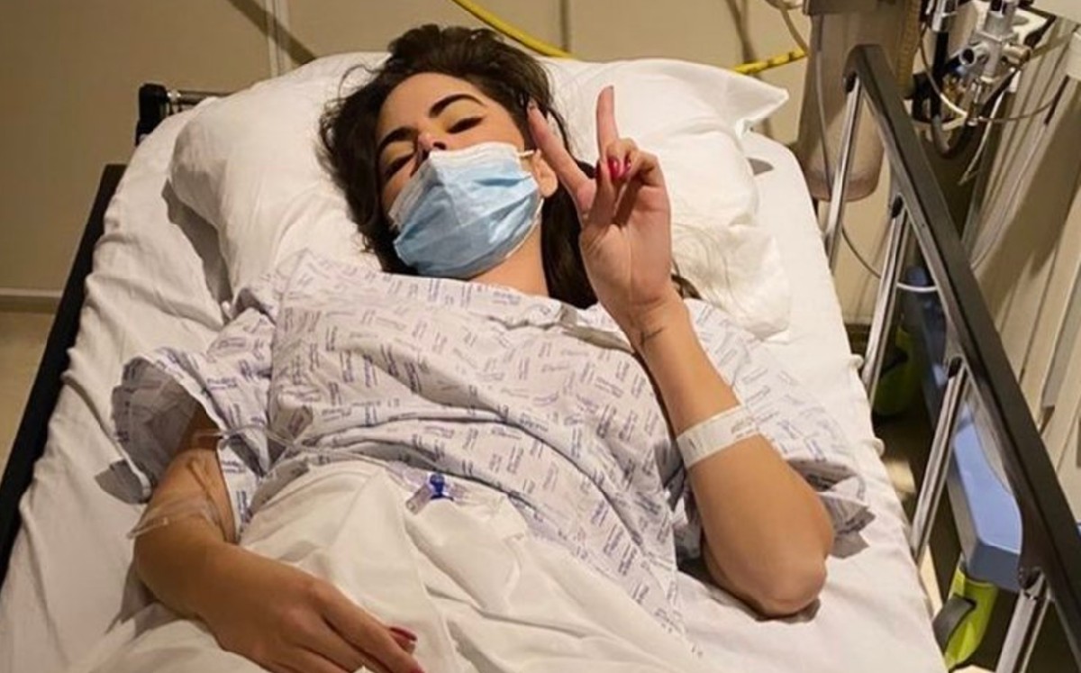 Sofía Aragón está hospitalizada por endometriosis (@sofaragon)