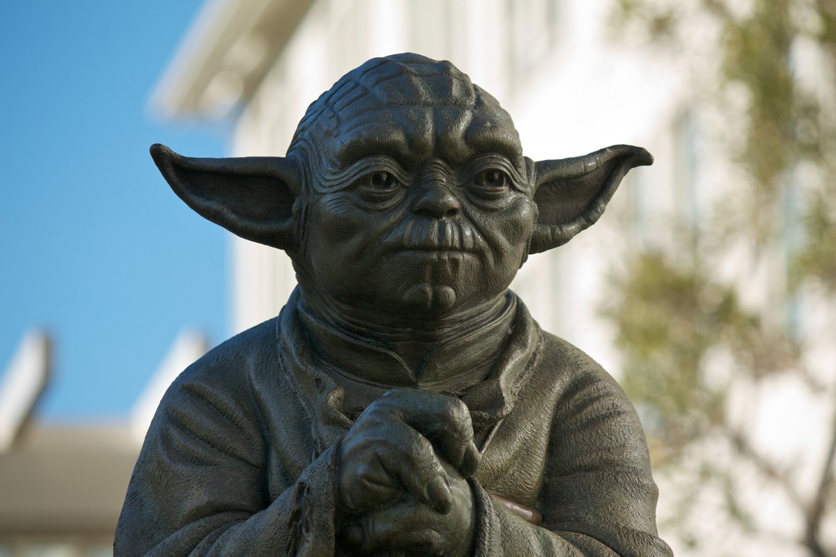 Yoda Fountain. Foto: sw77 en Flickr