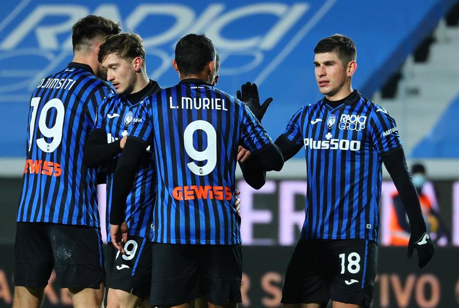 Atalanta enfrentará al Napoli en semifinales de Copa de Italia (EFE)