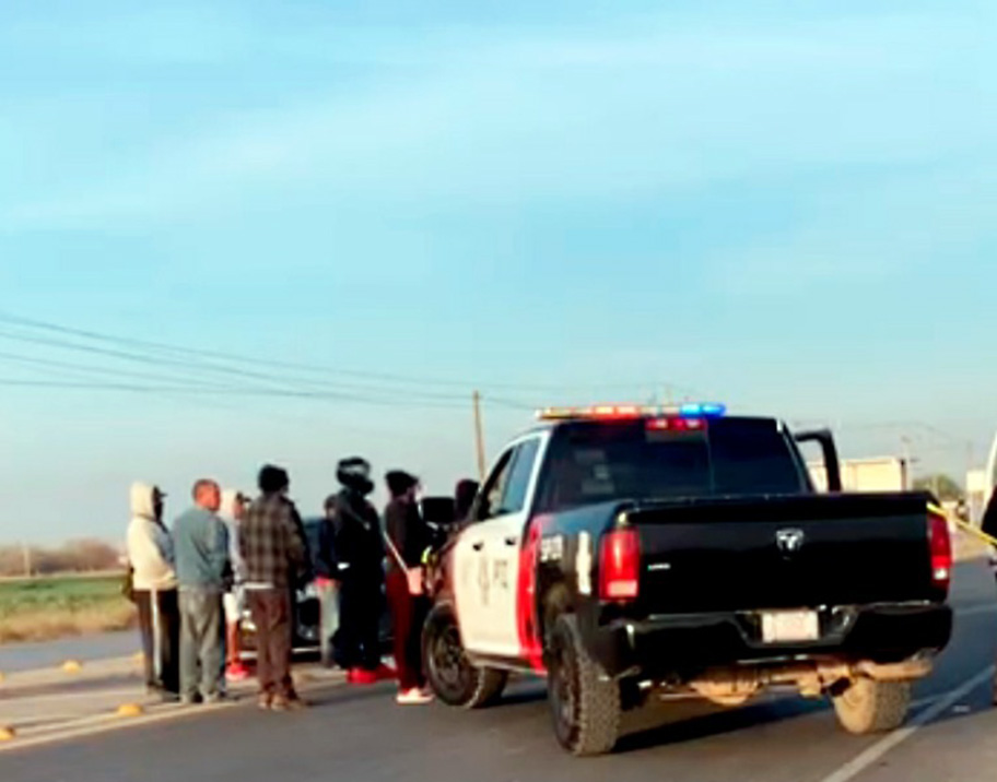 Aún se investiga si fue embestido por un auto. (Milenio Digital)