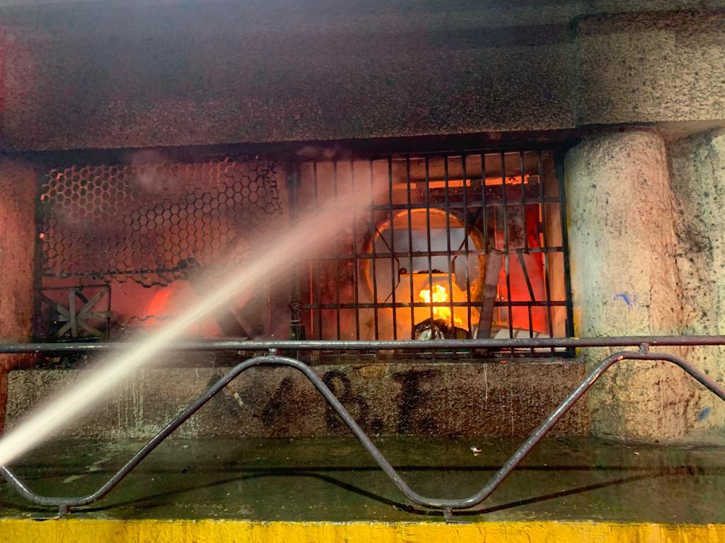 El lugar ardió por alrededor de 20 minutos. (María Ramírez)