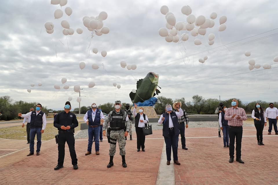 Homenaje póstumo a víctimas de covid-19 en Tamaulipas. (Cortesía)