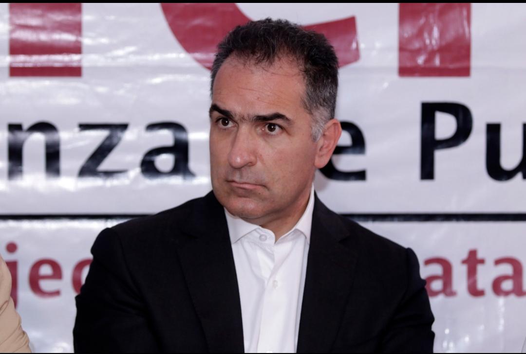 Mario Bracamonte, integrante de Morena en Puebla. (Agencia Enfoque)