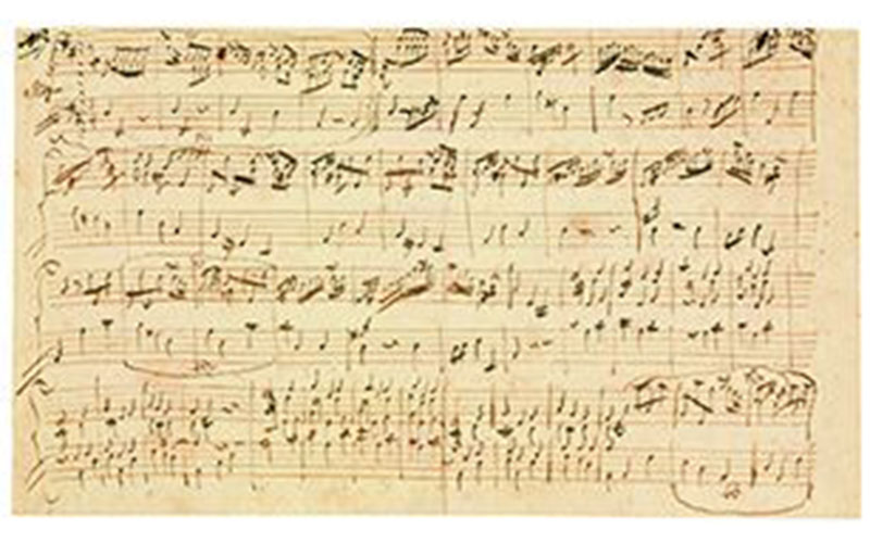 La obra estaba catalogada como un “boceto para una composición de orquesta”. (Especial)