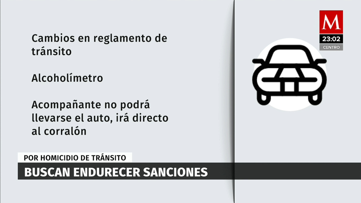 Semovi, SSC y Fiscalía de CdMx reforzarán sanciones para evitar accidentes de tránsito