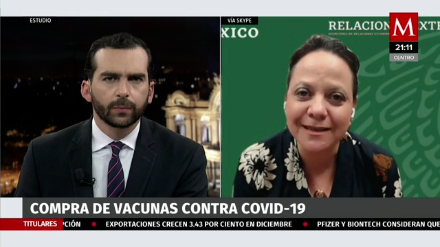 En primer trimestre del año, personal de salud quedará vacunado contra covid: SRE