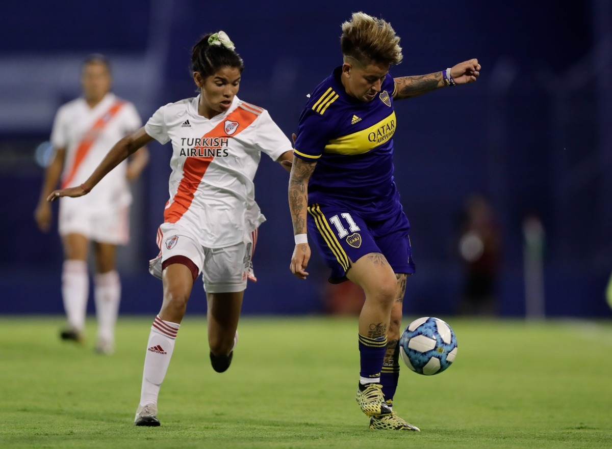 Boca Juniors vs River Plate femenil (AP)