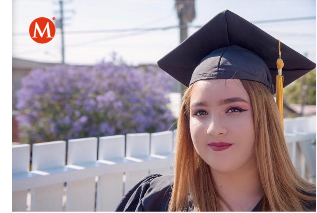 Isabel Padilla, estudiante universitaria de origen latino en el condado de San Diego.