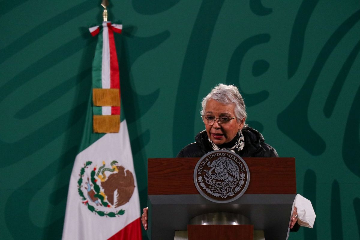 López Obrador podría retomar actividades presenciales pronto, informó Olga Sánchez Cordero. (Cuartoscuro)