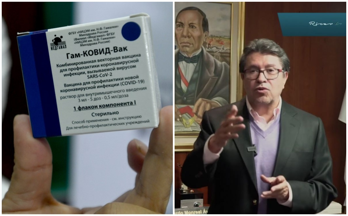 Ricardo Monreal expresó su confianza sobre la vacuna rusa. (AFP / Cuartoscuro)