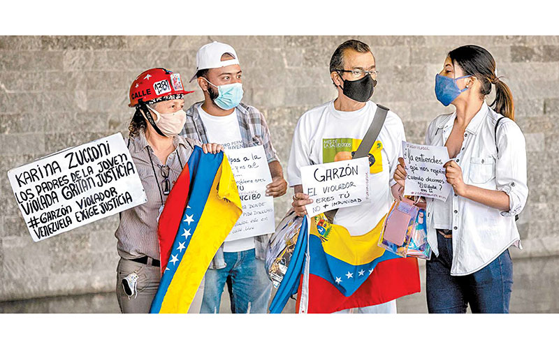 En Caracas y Buenos Aires ha habido protestas luego de liberación del acusado. (EFE)