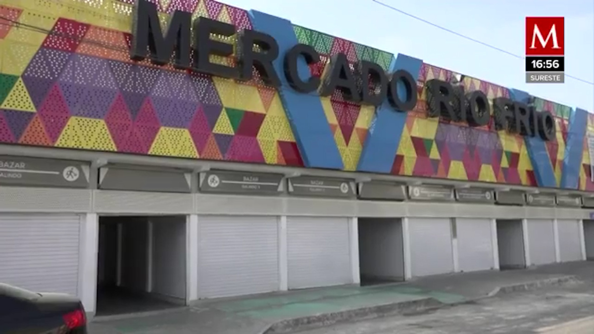 En CdMx, Sheinbaum inaugura Mercado Río Frío en Iztacalco