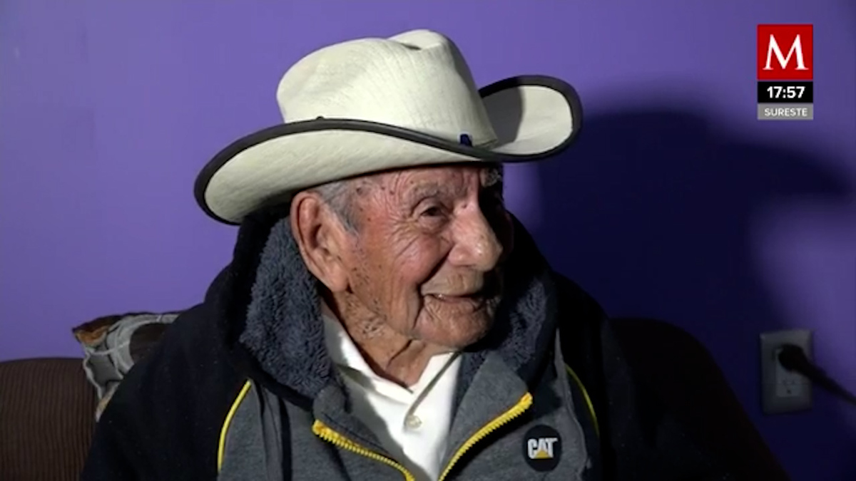 Don Manuel, el mexicano de 124 años