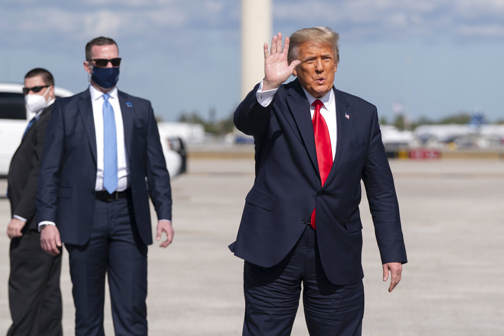 Donald Trump enfrentará su segundo juicio político a partir del 8 de febrero. (AP)