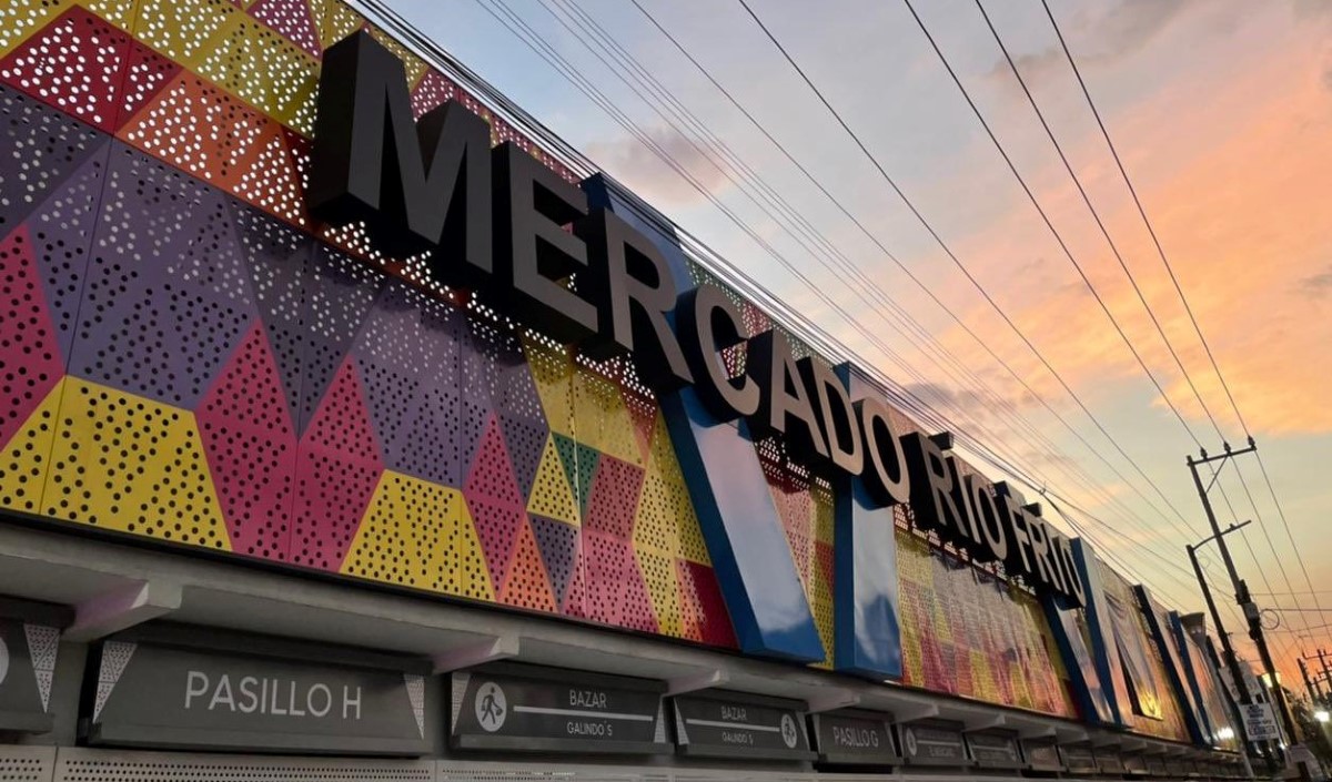 El Mercado Río Frío antes era conocido como Las Chácharas. |@IztacalcoAl