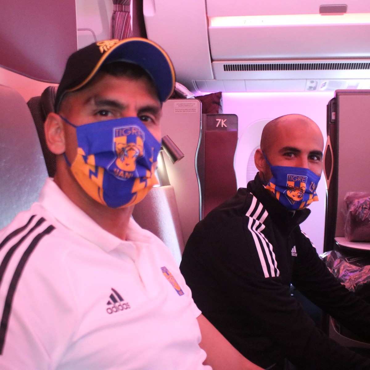 Nahuel Guzmán y Guido Pizarro (Twitter @TigresOficial)