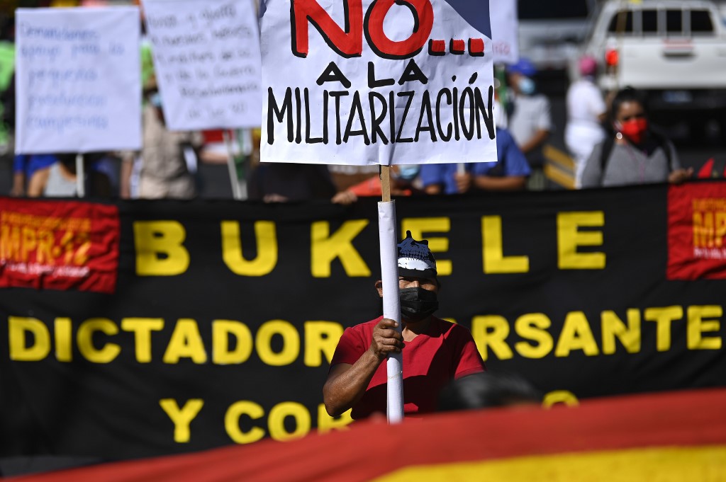 En febrero, El Salvador está convocado a elecciones parlamentarias. (AFP)