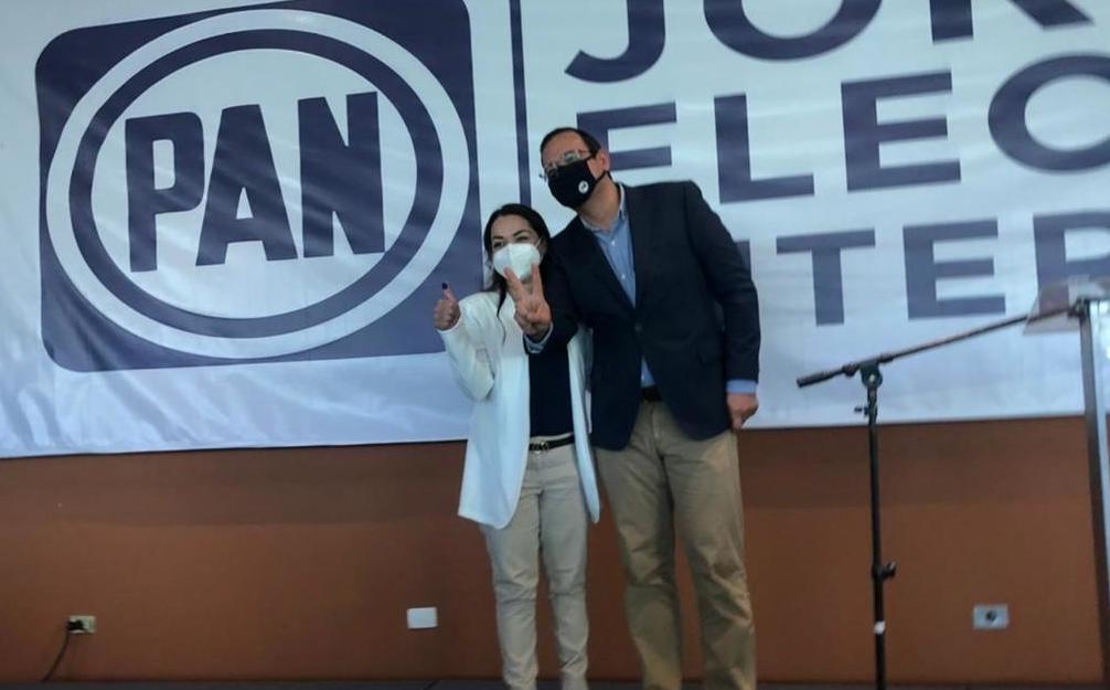 PAN. Marco Bonilla emite voto para candidatura a alcaldía de Chihuahua ...