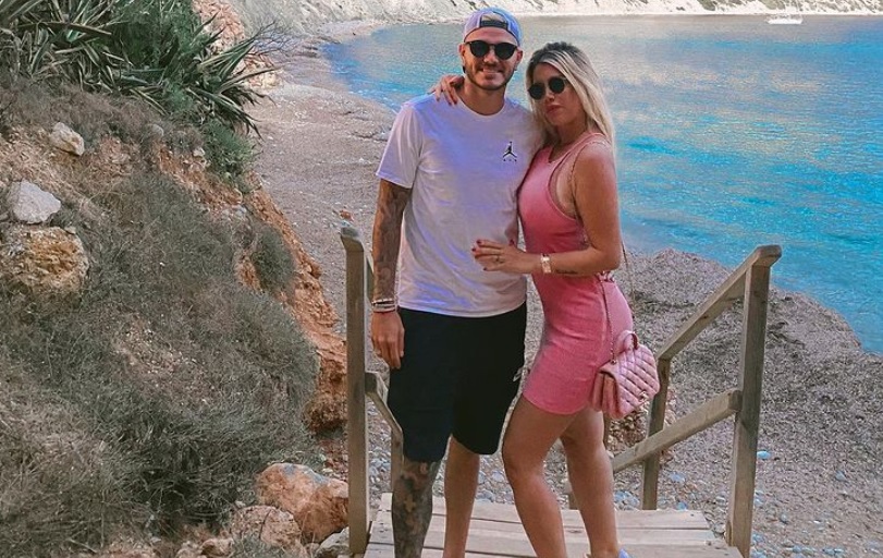 Mauro Icardi y Wanda Nara (Instagram)