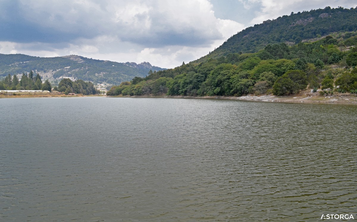 Presa La Estanzuela, en Hidalgo. (elchico.mx/Astorga)