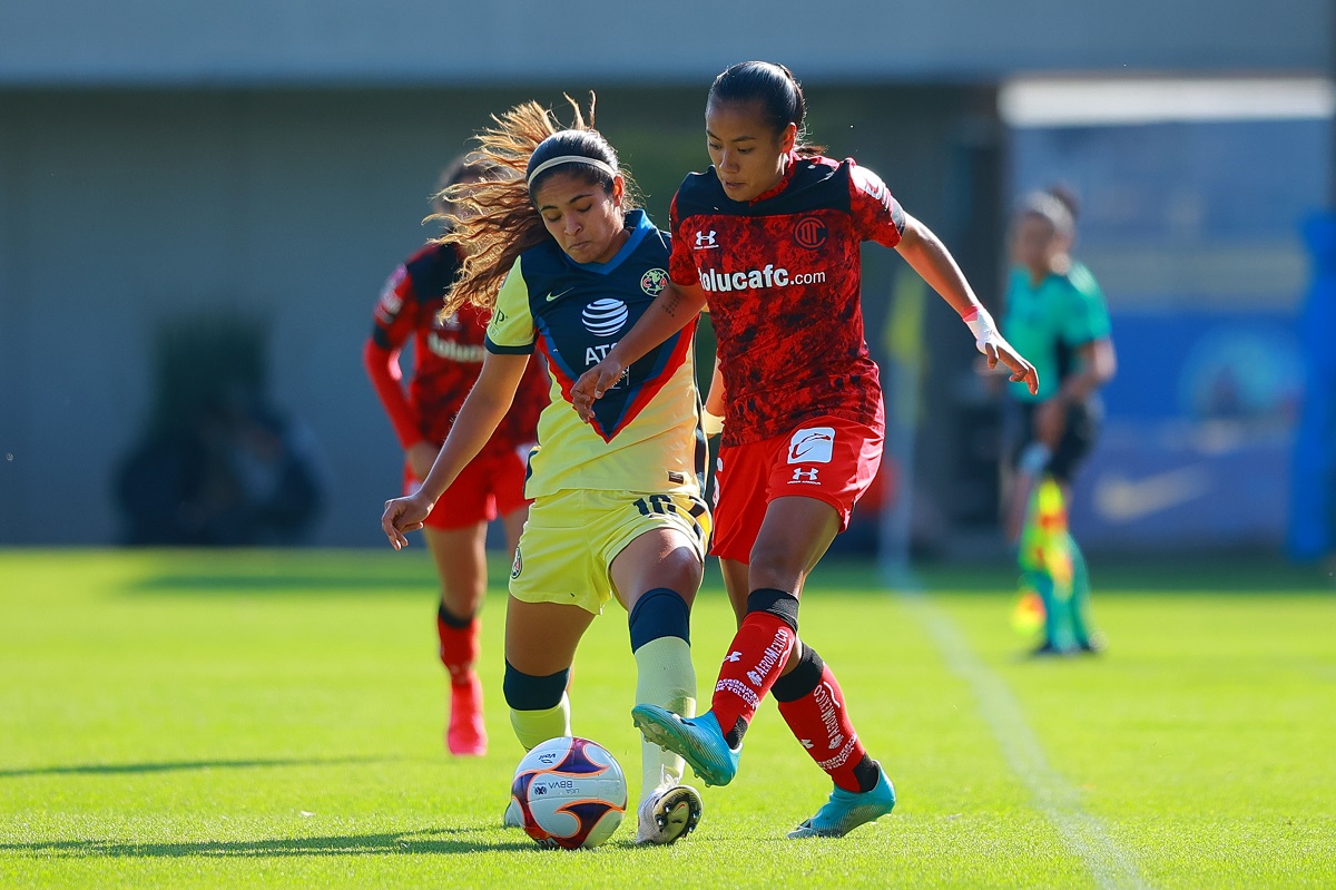 América y Toluca empataron en la jornada 4 de la Liga MX Femenil (Imago7)