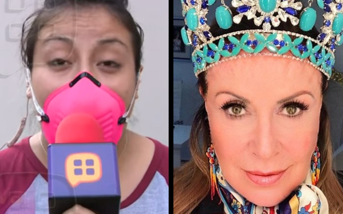 Cuidadora de abuelita de Thalía rompe el silencio tras acusación de Laura Zapata. (Captura/Instagram)