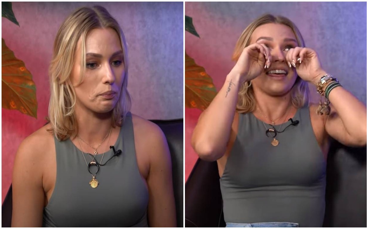 Irina Baeva llora al recordar ruptura con Emmanuel Palomares (Captura).
