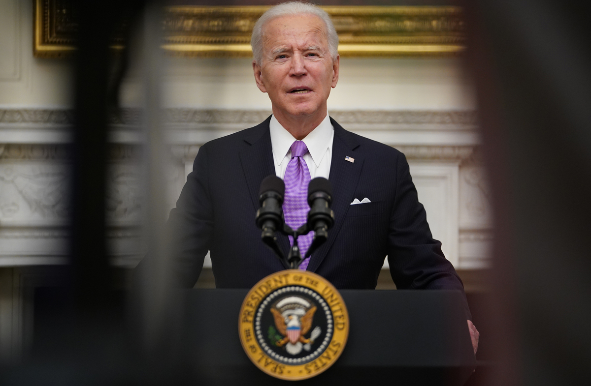 Joe Biden ha dicho que urge un plan de ayuda económica ante el covid-19. | AFP