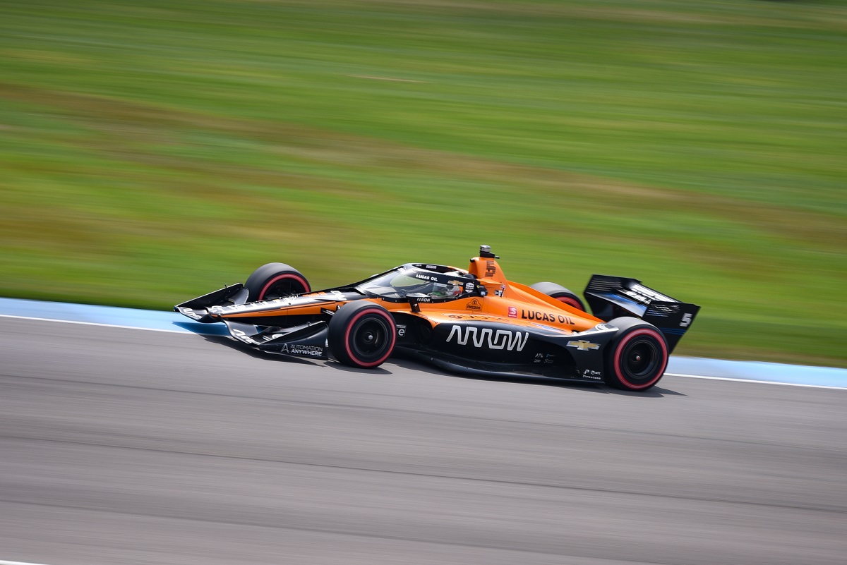 Patricio O'Ward lidera lunes de test en Sebring (Cortesía IndyCar)