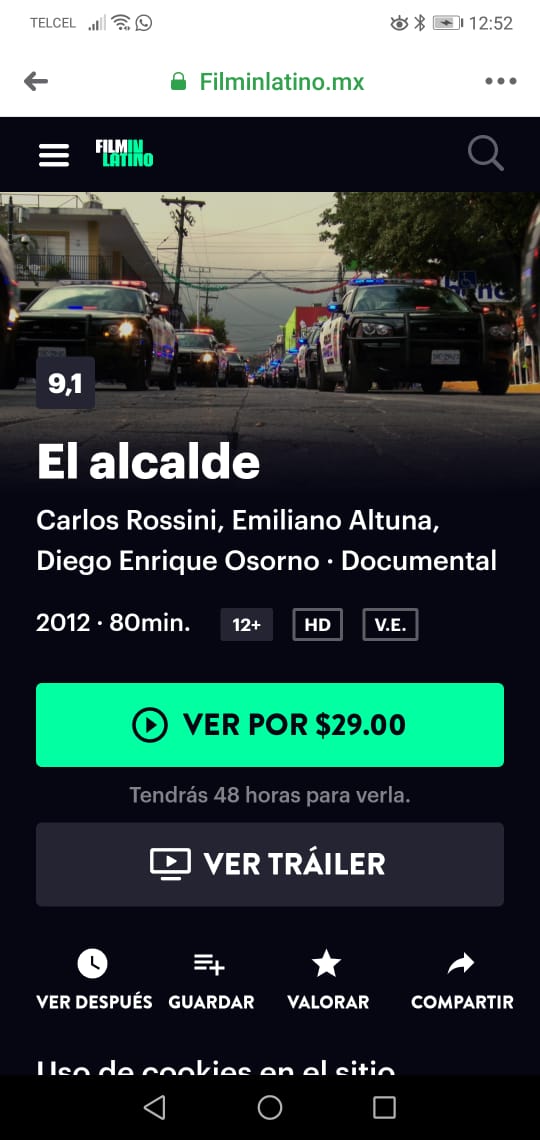 Recomiendan ver documental de Mauricio Fernández. Foto: Especial