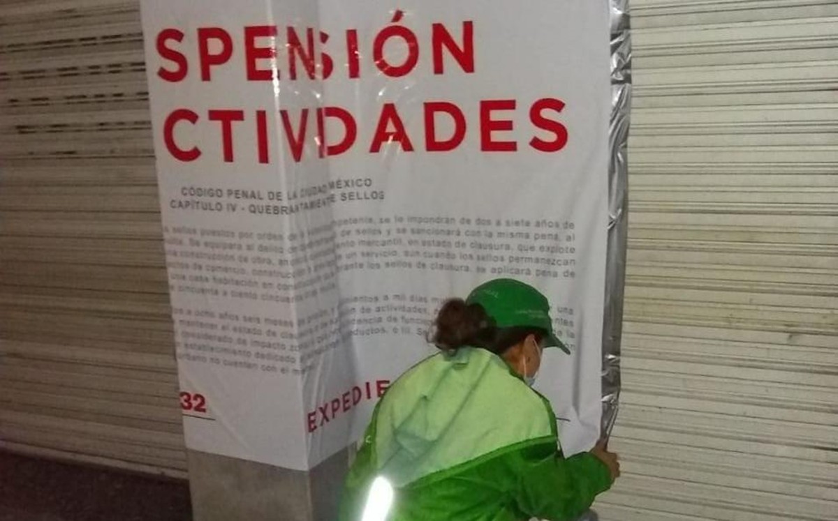 Suspenden 23 negocios por incumplir medidas sanitarias anti covid en CdMx