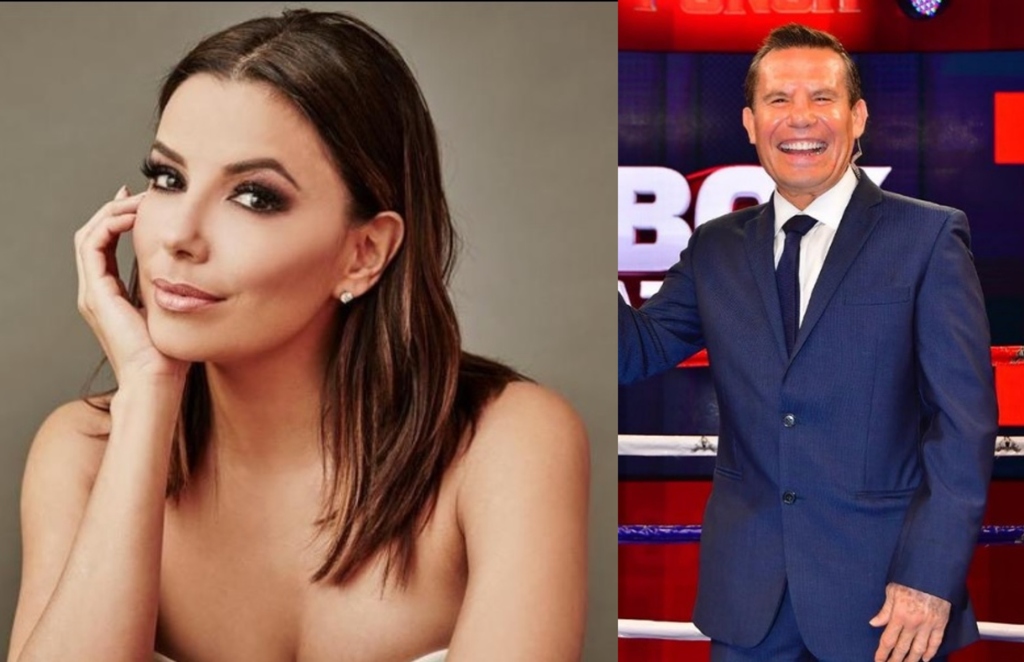 Eva Longoria y Julio César Chávez (Instagram)