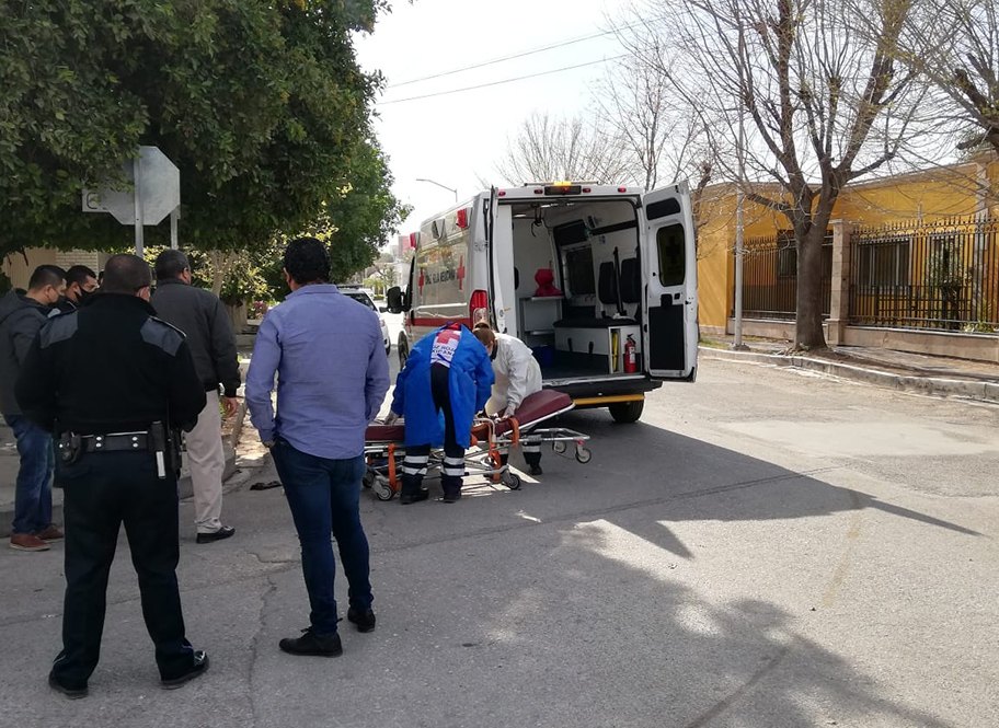 El motociclista salió proyectado contra otra camioneta. (Notivox Digital)