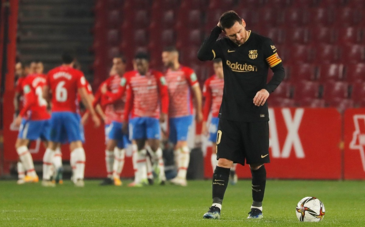 Barcelona vence al Granada y avanza a semifinales de Copa del Rey (Reuters)