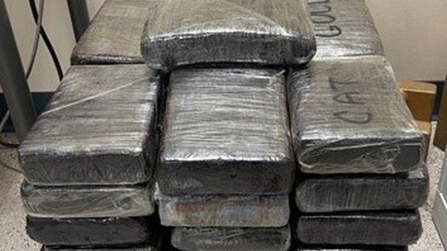 Decomisan droga con valor de 1.6 millones de dólares