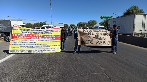El alcalde les dijo que no pueden detener la obra porque viene de Sedatu.